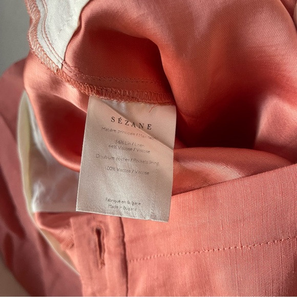 Sezane Coral Wide Leg Pants - Picture 5 of 5